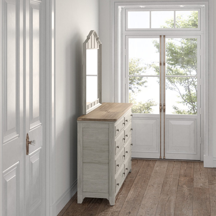 Kelly Clarkson Home Rhapsody 8 Drawer Dresser and Mirror & Reviews Wayfair